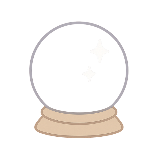 Icône boule de cristal